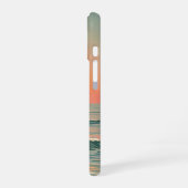 Coque iPhone 16 Horizon de l'océan rétro (Côté gauche)