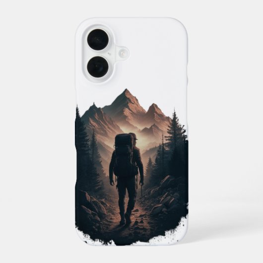 Coque iPhone 16 Horizon Envie de Voyager (Verso)