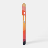 Coque iPhone 16 Horizon Solaire Rétro (Côté gauche)
