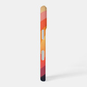 Coque iPhone 16 Horizon Solaire Rétro (Côté droit)