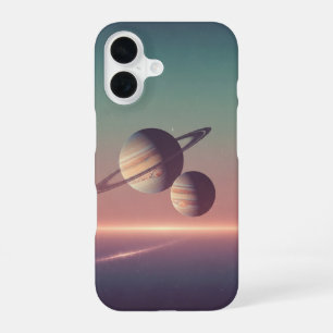 Coque iPhone 16 Horizon spatial vintage