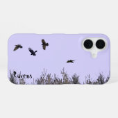 Coque iPhone 16 Horloge des ravens (Verso Horizontal)