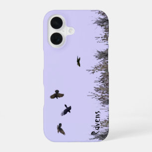 Coque iPhone 16 Horloge des ravens