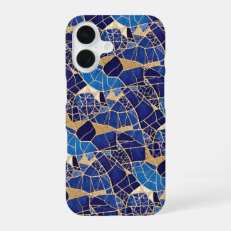 Coque iPhone 16 Housse à motif doré kintsugi Japon