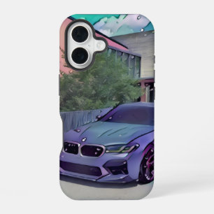 Coque iPhone 16 Housse arrière de téléphone pour voiture BMW