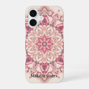 Coque iPhone 16 Housse de téléphone en art floral arabe – Personna
