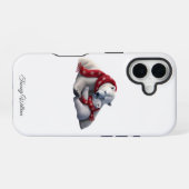 Coque iPhone 16 Humour drôle tendance moderne Joyeux Noël (Verso Horizontal)