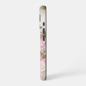 Coque iPhone 16 Hydrangea Rose Élégant Aquarelle  (Côté gauche)