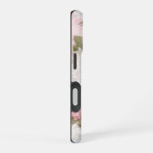 Coque iPhone 16 Hydrangea Rose Élégant Aquarelle  (Côté droit)