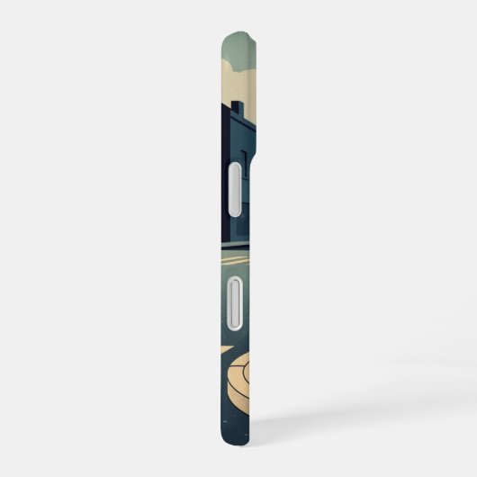 Coque iPhone 16 Hydrant on Quiet Street (Côté droit)