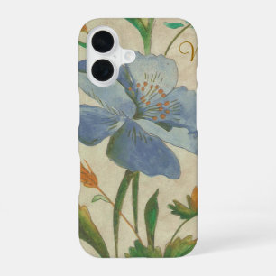 Coque iPhone 16 illustration aquarelle vintage d'une fleur