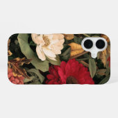 Coque iPhone 16 Illustration botanique vintage (Verso Horizontal)