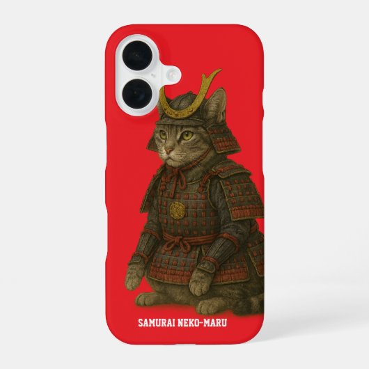 Coque iPhone 16 Illustration du guerrier blindée (Verso)