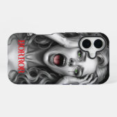 Coque iPhone 16 Image d'horreur (Verso Horizontal)