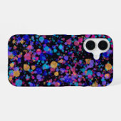 Coque iPhone 16 Impression abstraite : galaxies lointaines (Verso Horizontal)