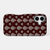 Coque iPhone 16 Impression de bloc Boho Inde (Verso Horizontal)
