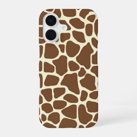 Coque iPhone 16 Impression girafe (Verso)