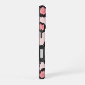 Coque iPhone 16 Imprimé léopard rose chic (Côté droit)