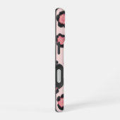 Coque iPhone 16 Imprimé léopard rose chic  (Côté droit)