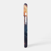 Coque iPhone 16 Inferno Nebula se lève (Côté gauche)