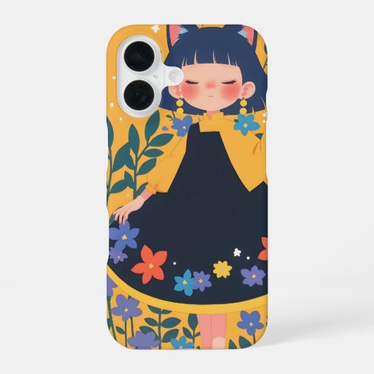 Coque iPhone 16 iPhone 16 Coque d'impression intégrale - élégant e (Verso)