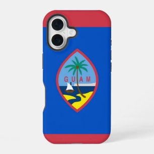 Coque iPhone 16 iPhone 16 Coque-Mate avec drapeau Guam
