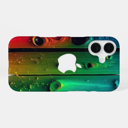 Coque iPhone 16 iPhone 16 coques/🍎 de pomme 📔 (Verso Horizontal)
