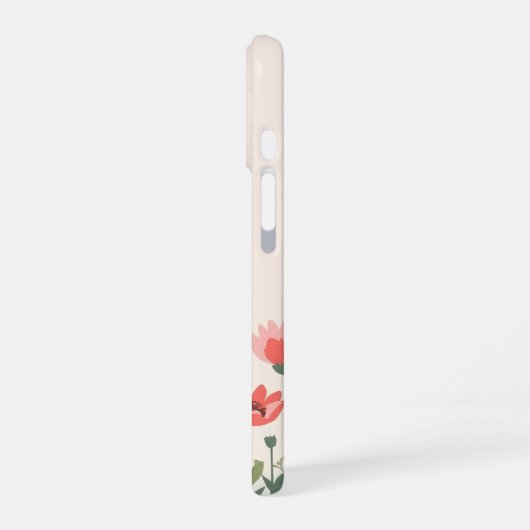 Coque iPhone 16 IPhone 16 cute floral case (Côté gauche)