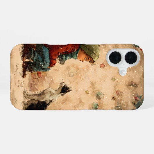 Coque iPhone 16 Iphone Christmas Cases (Verso Horizontal)