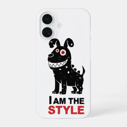 Coque iPhone 16 iPhone / iPad Enveloppe dog is the style (Verso)