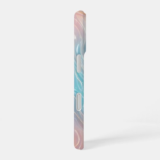 Coque iPhone 16 Iridescent Mermaid Waves Phone Case (Côté droit)