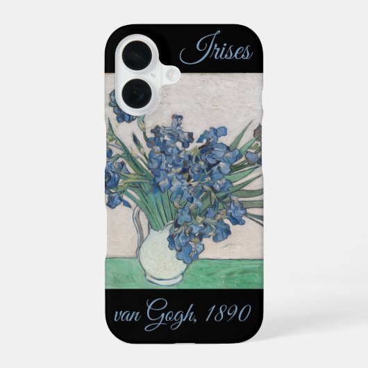 Coque iPhone 16 Iris de van Gogh : (Verso)