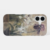 Coque iPhone 16 Iris en fleurs (Verso Horizontal)