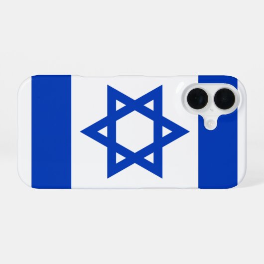 Coque iPhone 16 Israël (Verso Horizontal)