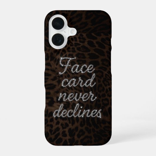 Coque iPhone 16 It-Girl Style Guépard (Verso)