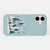 Coque iPhone 16 January Winter Village (Verso Horizontal)