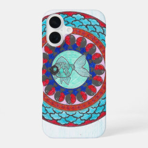 Coque iPhone 16 Japon Mandala 002