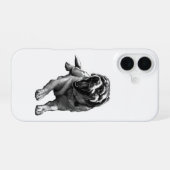 Coque iPhone 16 Jaune de automne confortable (Verso Horizontal)