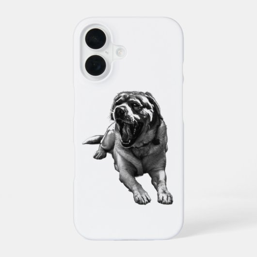 Coque iPhone 16 Jaune de automne confortable (Verso)