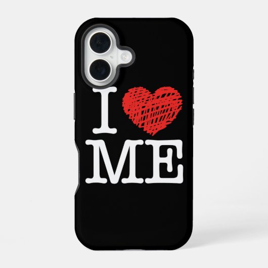 Coque iPhone 16 Je m'aime (Verso)