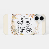 Coque iPhone 16 Je te porterai (Verso Horizontal)