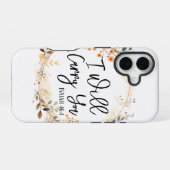 Coque iPhone 16 Je te porterai  (Verso Horizontal)