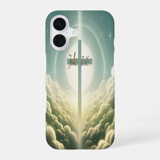 Coque iPhone 16 Jean 3:16 (Verso)
