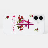 Coque iPhone 16 Jésus  (Verso Horizontal)