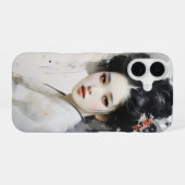 Coque iPhone 16 Jeune Fille Geisha (Verso Horizontal)