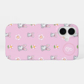 Coque iPhone 16 Joie de Fleur de Lapin (Verso Horizontal)