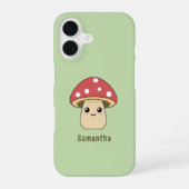 Coque iPhone 16 Joli Champignon (Verso)
