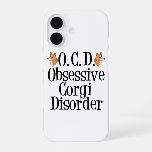 Coque iPhone 16 Joli Corgi (Verso)