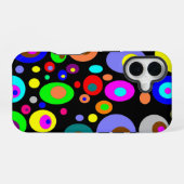 Coque iPhone 16 Jolis Cercles  (Verso Horizontal)