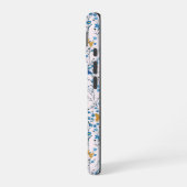 Coque iPhone 16 Jolis Papillons Bleus (Côté gauche)